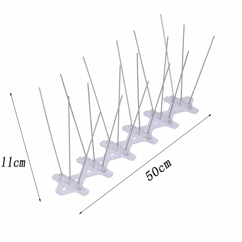 1-15 шт., для борьбы с вредителями, пластиковые птицы и шипы для отпугивания голубей, против птиц, против голубей, шипы для избавления от голубей и отпугивания птиц