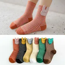 Pudcoco/Фирменная Новинка, модные теплые носки в стиле Харадзюку ярких цветов для мальчиков и девочек