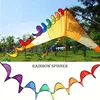 1.6m Colour Windmill Tent Hang Up Flag Decoration Rainbow Wind Bar Camp Rotating Air Duct Colorful Tent Sika ► Photo 2/5