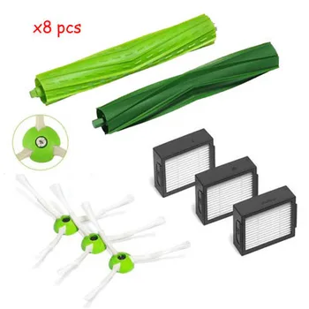 

3xHepa Filter + 3xSide Brush +2x Brush Roll for iRobot Roomba i7 E5 E6 I Series Robot Vacuum Cleaner Replacement Spare Parts