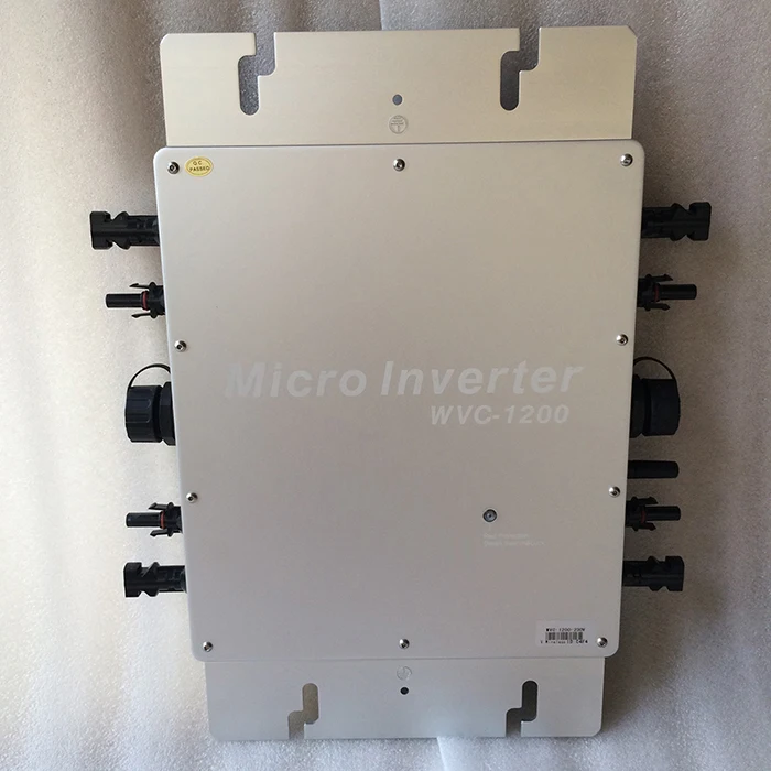

New!!! WIFI Version WVC1200 Micro Grid Tie Inverter Input DC22V-50V to AC180-260V,50/60HZ Waterproof IP65 Solar Power Inverter