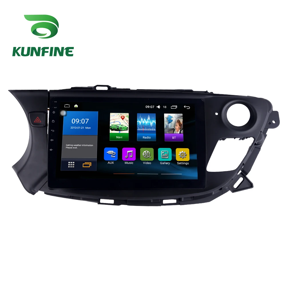 Восьмиядерный 1024*600 Android 8 1 автомобильный DVD GPS навигационный плеер Deckless стерео для