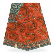 Горячая распродажа высокое качество африканская ткань для печати настоящий голландский воск реальный, настоящий нигерийский батик стиль 6 ярдов/за штуку хлопок