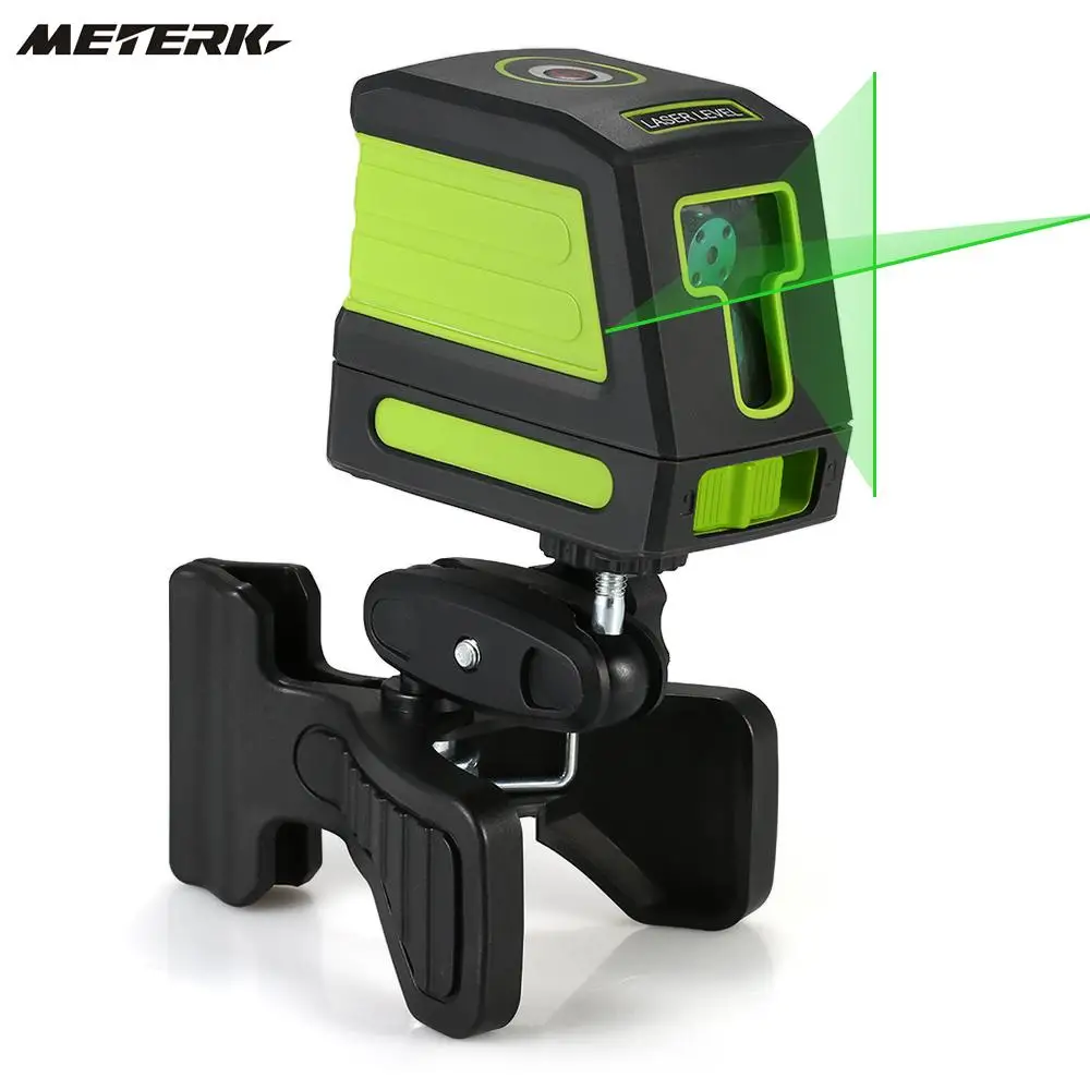 

Professional Green Laser Level Self-Leveling Selectable 2 Lines Horizontal and Vertical Cross Line Leveling Laser Level Kit