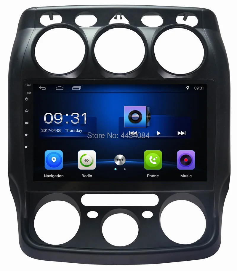 

Ouchuangbo auto radio gps navi stereo head unit android 8.1 for Wuling HongGuang support USB SWC AUX 4 Core free Indonesia map