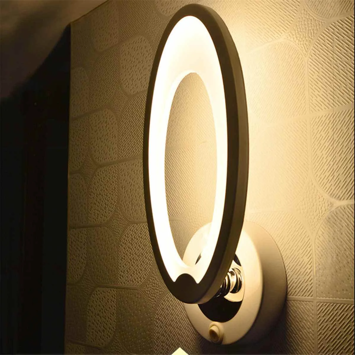 

Modern Minimalist Wall Lamps Warm Lamp LED Light 10W Acrylic Indoor Bedroom AC 85-265V Aisle Corridor Lighting Art Home Decor