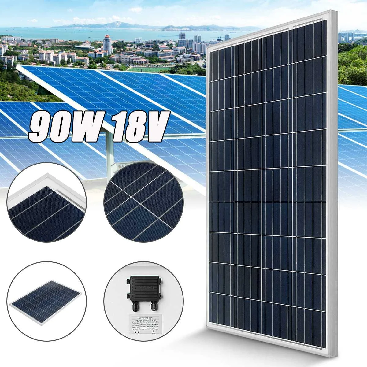 

Polycrystalline Silicon Solar Panels stability durability batteries for car RV boat ship aircraft satellites space stations