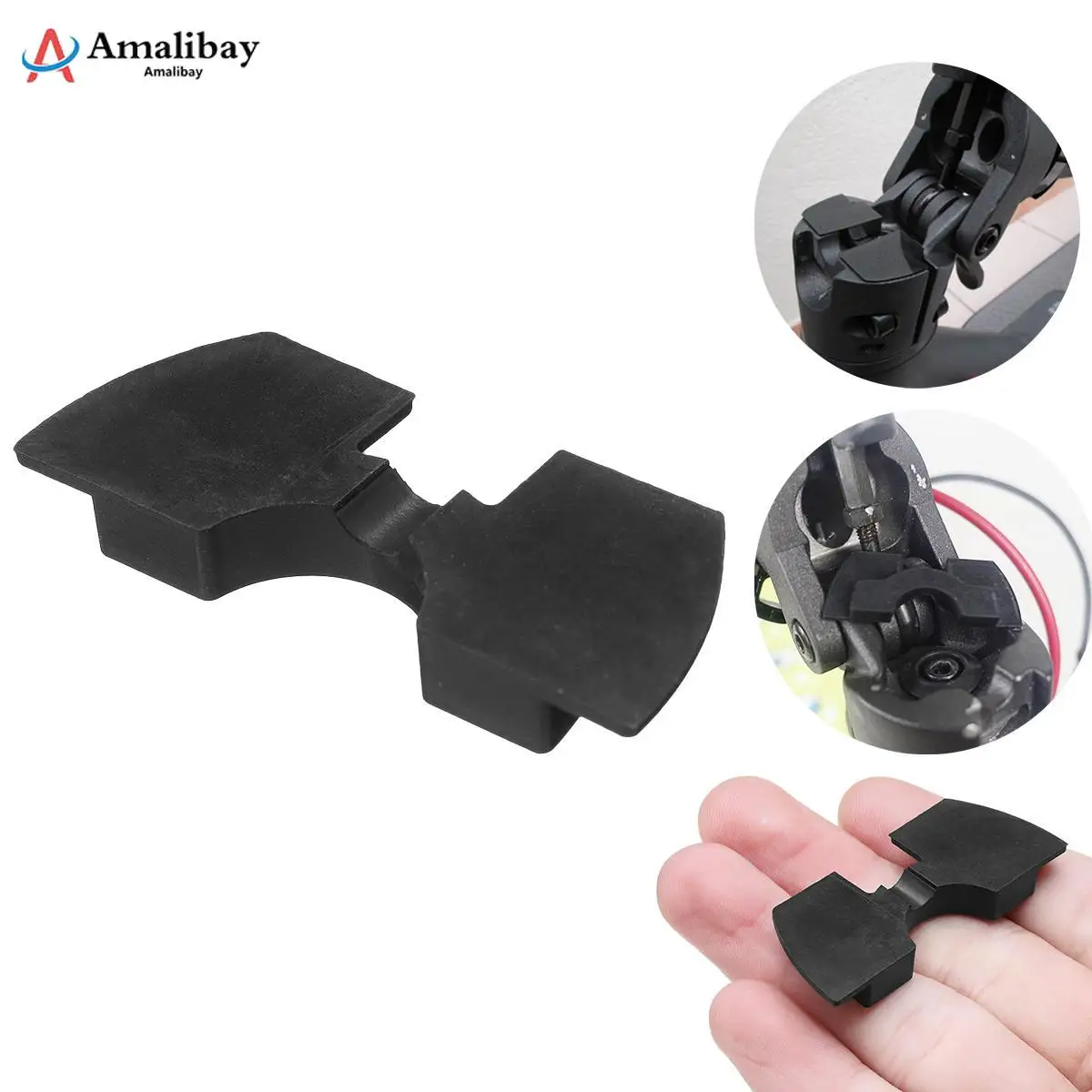 Xiaomi M365 هزة مخفضات شوكة الاهتزاز المطاط سادة تجنب التخميد Mijia M365 أجزاء لوح التزلج الكهربائية سكوتر الاكسسوارات