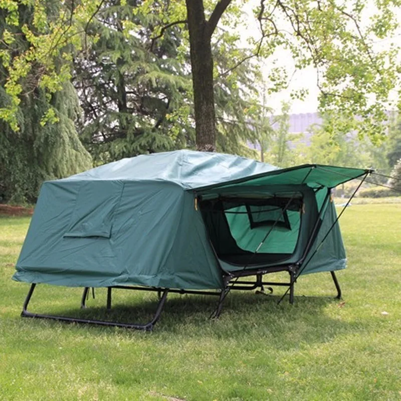  Camping Coupe Bed Portable More Function Outdoors Survival Wild Fishing Ground Tente Double-deck Mo