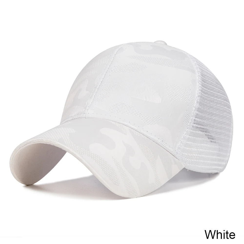 WISHCLUB L2019 модная новая бейсболка с конским хвостом черная шляпа летняя Женская Повседневная хлопковая бейсболка с сеточкой и регулируемым ремешком грязная Кепка