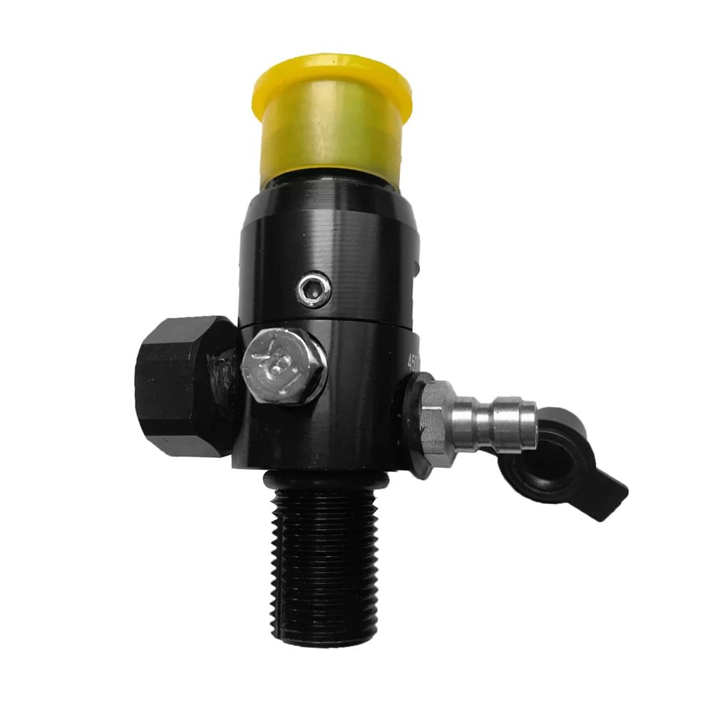 

High-quality Stainless Steel UNF Thread Paintball Valve Regulator 4500psi input-1800psi Output Regulator for Industrial