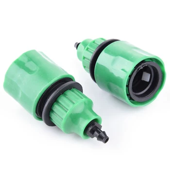 

2pc Faucet Connector Pipe Fitting Tap Adaptor Connector Gardening Water Hose Garden 4/7mm 8/11mm