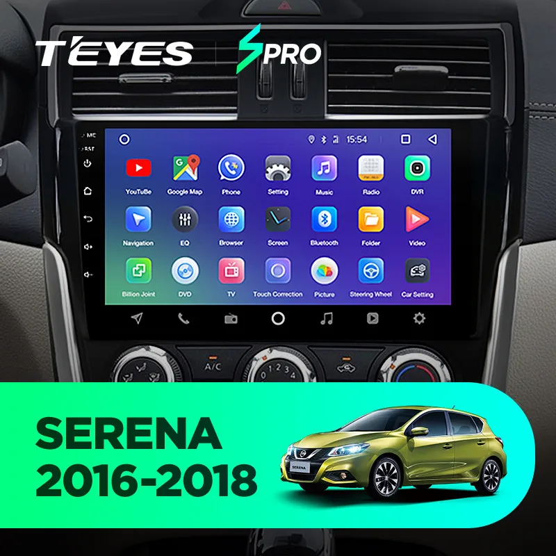 TEYES SPRO автомобиля радио мультимедиа без 2 din DVD видео плеер навигации gps Android 8.1 4G для Nissan Serena tiida