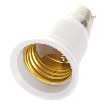 

CLAITE 5pcs B22 To E27 Fitting Light Lamp Bulb Adapter Converter For Home Lights Socket Adapter LED Corn Lamp RGB Spot Bulb
