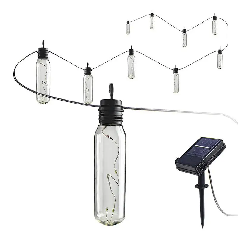 

Outdoor Solar Light Strip Waterproof Decorative Light String LED Lamp Bar Garden Path Lawn Lamp