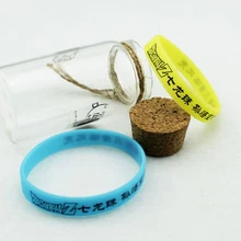 1 шт. Новое поступление Аниме Dragon Ball светящийся силиконовый браслет мультяшный браслет Косплей Аксессуары светится в темноте игрушки