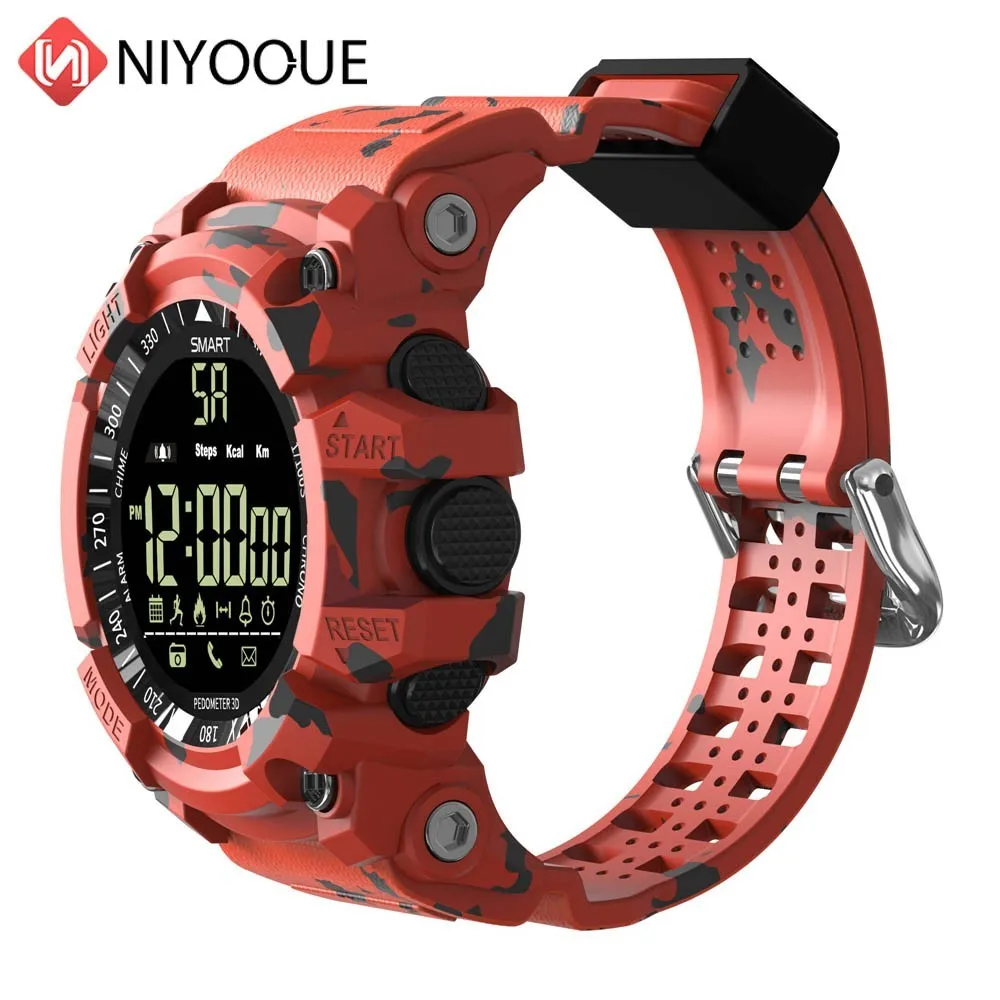 

Bluetooth Sport Watch Clock EX16 Plus Notification Remote Control Pedometer Sport Outdoor Smart Watch IP67 Waterproof Wristwatch