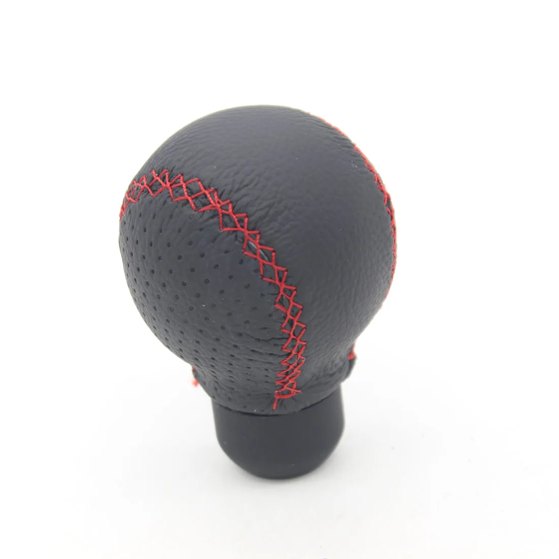 

Dongzhen Gear Shift Knob Manual Automatic Shift Knob Universal MUGEN Leather DriveShifter Lever Fit for BMW Benz Honda