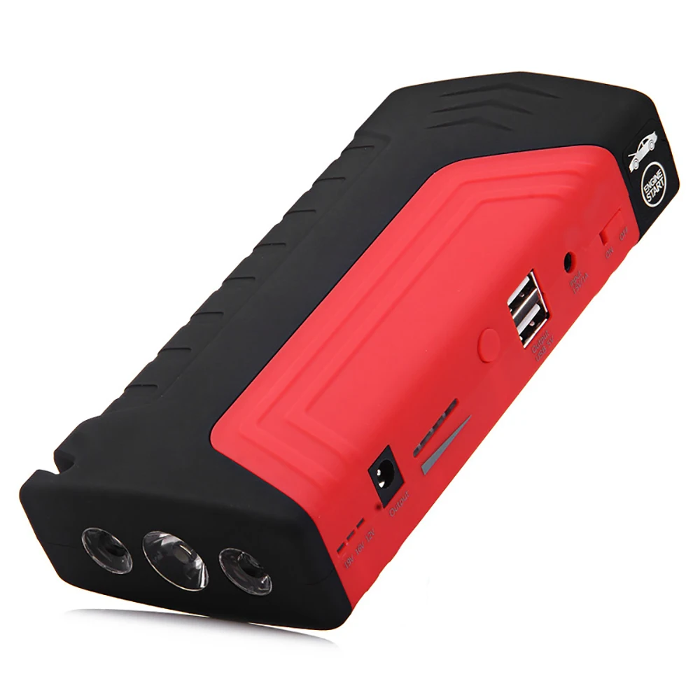 Clearance! 12000mAh Car Jump Starter 12V Starting Device Power Bank Car Charger with LED Light Charging For Car Battery Booster Clearance! 12000mAh Car Jump Starter 12V Starting Device Power Bank Car Charger with LED Light Charging For Car Battery Booster