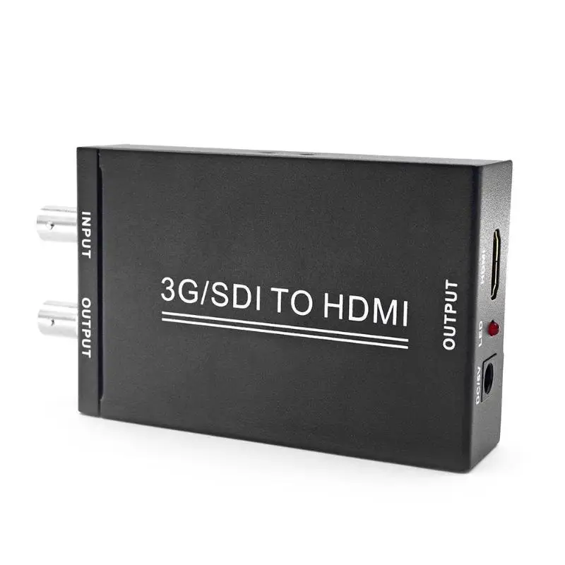 

AOLLYSEED Mini HD 3G SDI to HDMI Converter Adapter Support HD-SDI/3G-SDI Output 1080P Video Trun Card