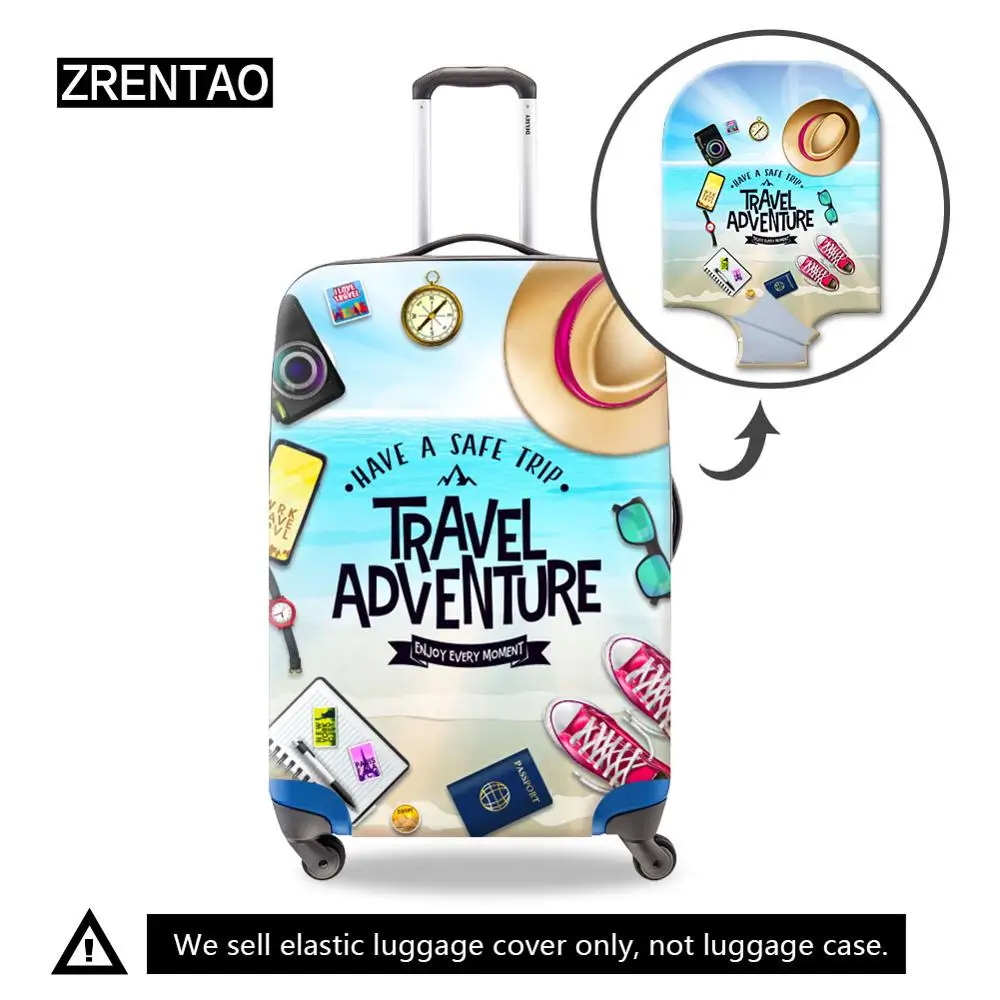

Fashionable Travellers Accessories Men Women Elastic Spandex Fabric Water-Resistant Suitcase Sets Trip Luggage Protective Covers