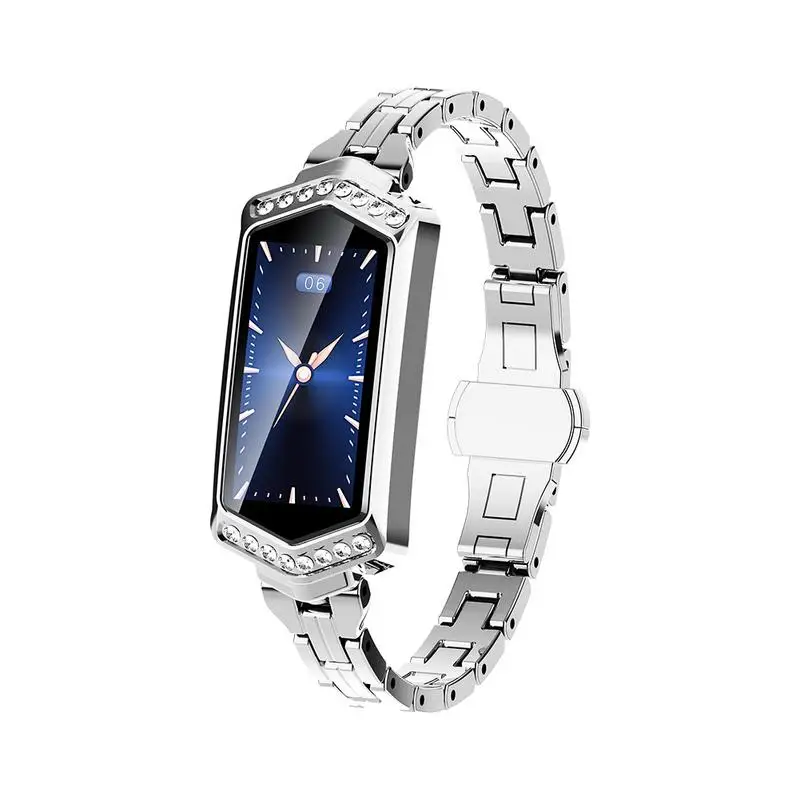 

Smart Watch Bluetooth Female Fitness Bracelet Heart Rate Tracker Sleep Monitoring Blood Pressure Oxygen Multi-function Watch