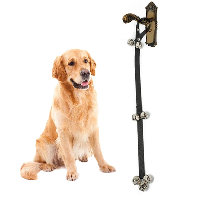 

Nylon Adjustable Dog Training Doorbell Rope 6/7 Bells Doggy Doorbells Training Pet Dog Accessories Pet Toy Supplies