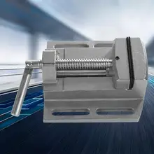 2,5 дюйм, миниатюрный скамья тиски алюминиевый, Настольный зажим Плоские Губки сверлильный пресс тиски Мини Скамья тиски