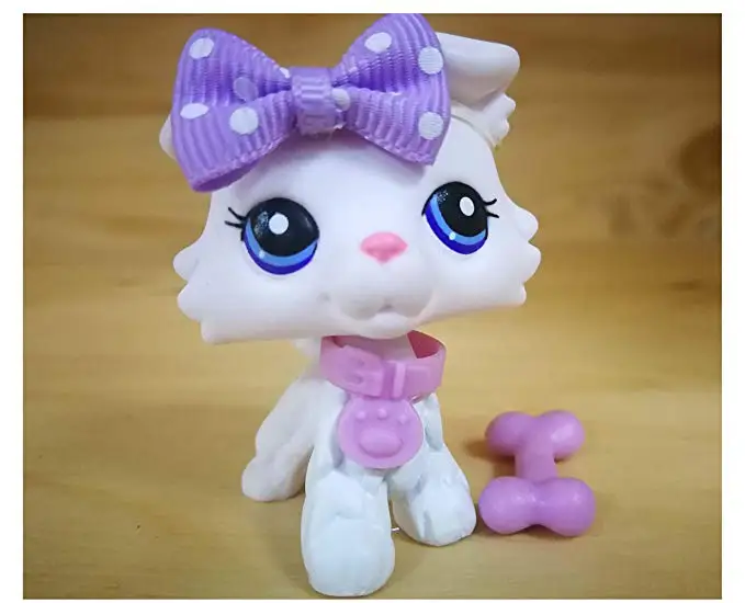 

Toy Rare Cartoon Animals Collie Dog Puppy with Accessories Lot Collection Figure Boys Girls Kids Gift
