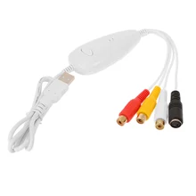Ez cap USB Video cap ture видео конвертер рекордер конвертировать легко колпачок аналоговый видео аудио в цифровой формат для Windows 10 8,1 7 OS