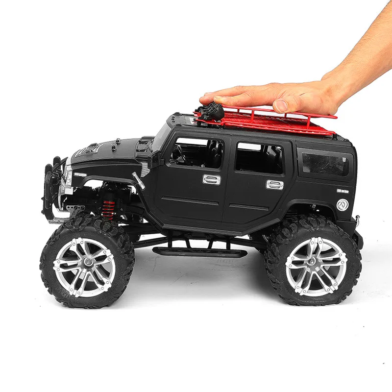 

2019 Newest HG P403 1/10 2.4G 4WD 20km/h Black Color Rc Car Rock Crawler Off-road Truck RTR Above 100m Toy kids For Gifts