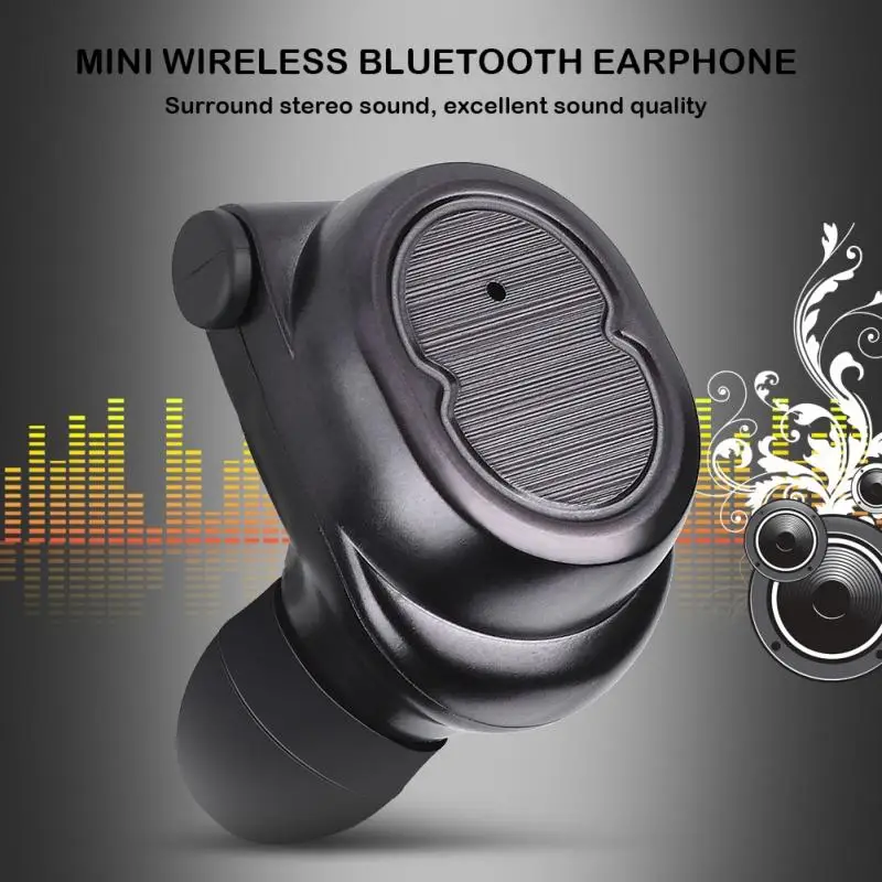 Mini Bluetooth Wireless Earphone Touch Control Sport