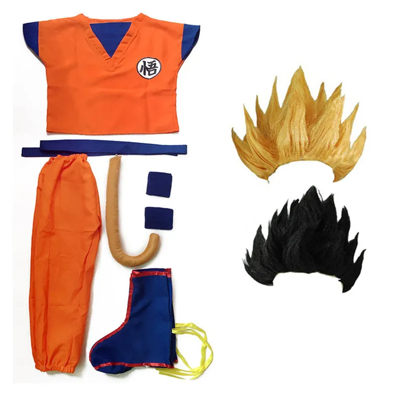 Anime Dragon Ball Z Goku Costume For Toddler Kid Halloween Costume-in ...