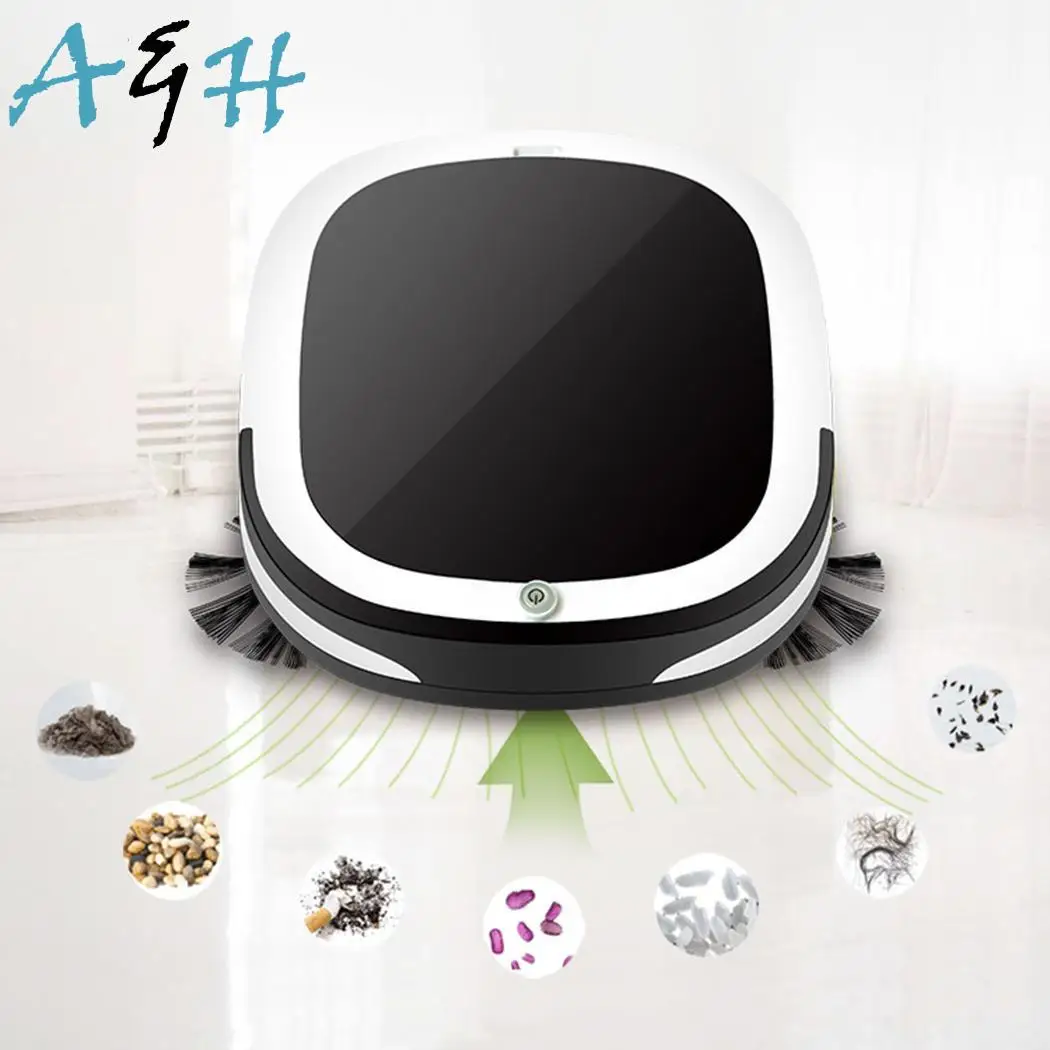 

USB Rechargeable Electric Smart Wireless Sweep Robot Automatic Cleaner Household Robot Vacuum Cleaner Cleaning Mop the Floor