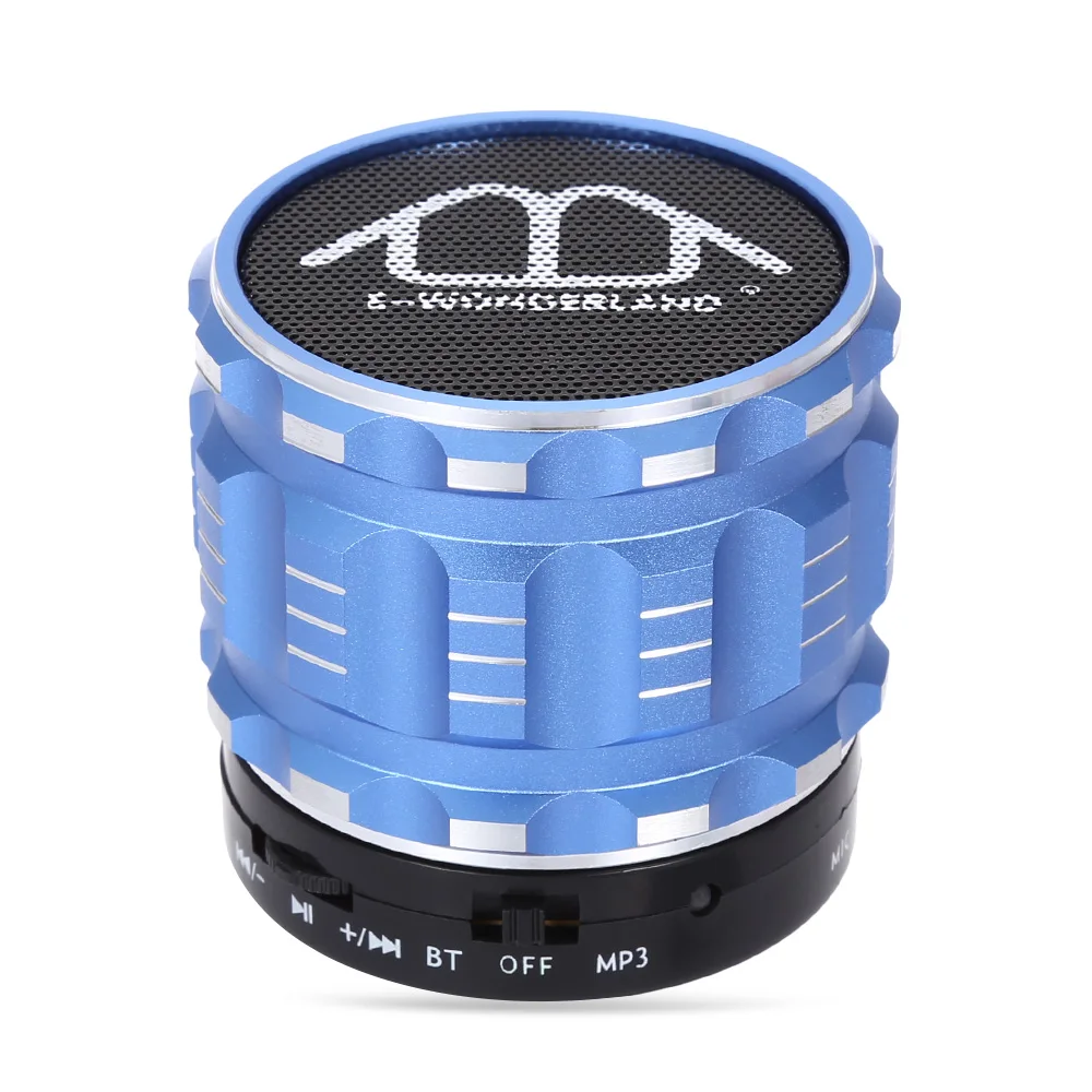E WONDERLAND мини беспроводной бас Колонка Bluetooth Поддержка FM громкой связи AUX TF карты