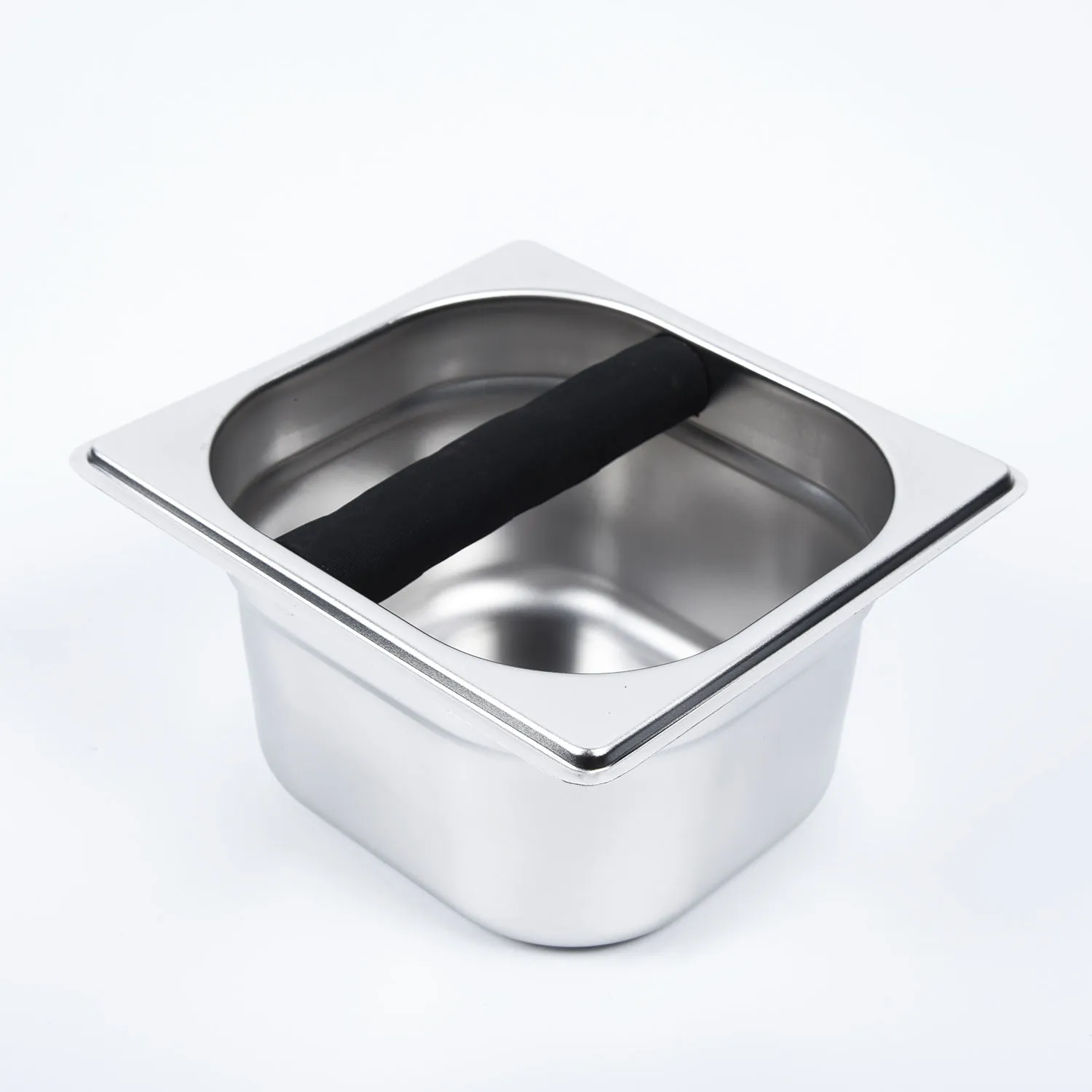1Pc Holder Tool Accessory Stainless Steel Knock Box For Coffee Maker Machine Use