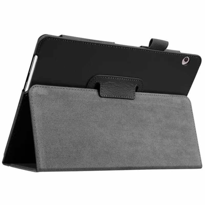 

For Huawei Media Pad MediaPad T3 AGS-L09 9.6 inch Honor Play Pad 2 Cases Leather Silk Texture Tablet Cover 9.6"