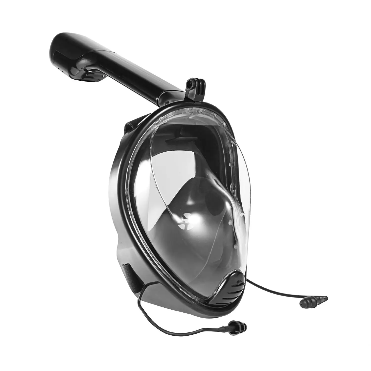 DSGS Professional Подводная маска подводное дыхание очки для GoPro Анти-туман сухой Маска Для Сноркелинга с беруши