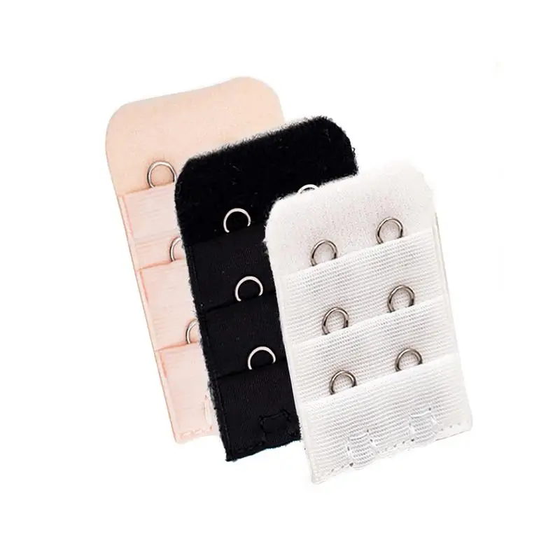 

Sexy 4 PCS 2 Hook Bra Extender For Women's Elastic Bra Extension Strap Hook Clip Expander Adjustable Belt Buckle Underwear