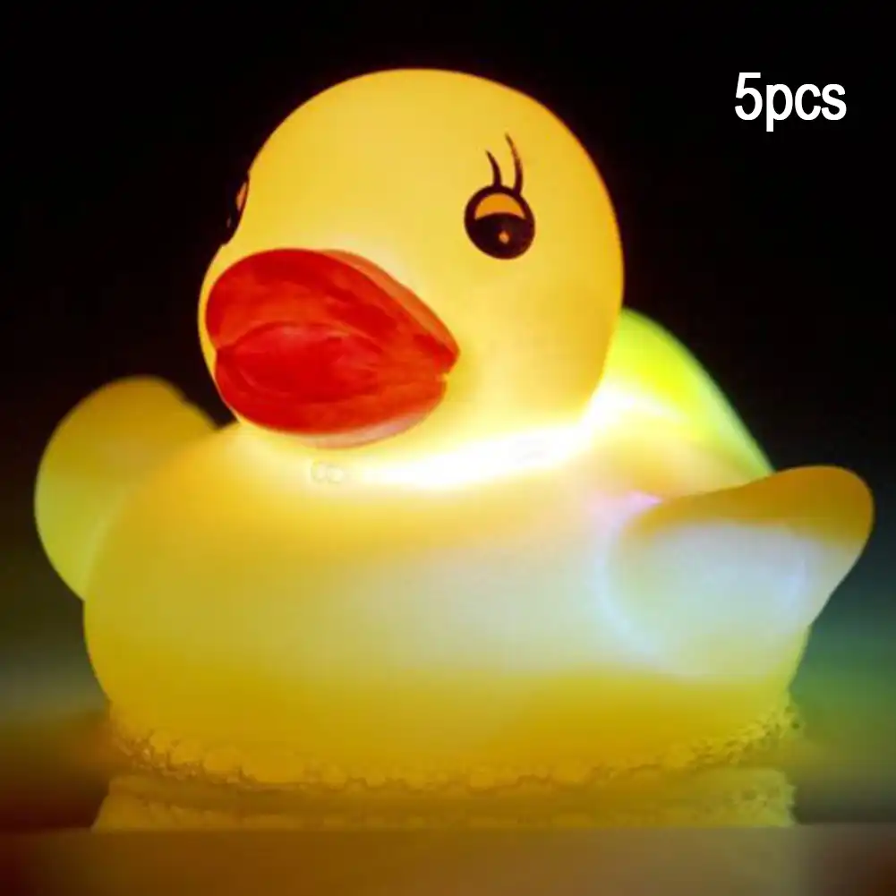 light up bath ducks