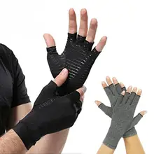 Поддержка запястья рука артрита боли в суставах облегчение запястья скобка упражнения тяжелой атлетики Перчатки Тренировки Скольжения спорт фитнес перчатки