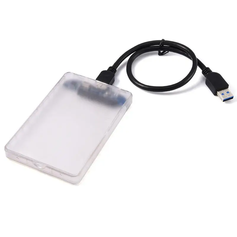

2.5" SATA External HDD Box Hard Disk Drive Case USB 3 .0 Enclosure Housing Support 3TB Transmission UASP Protocol
