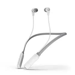 Skullcandy Ink 'd Беспроводной-Auriculares internos inalámbricos con micrófono y Bluetooth, blanco/gris