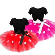 Новинка года; модное платье принцессы для маленьких девочек; Тюлевая пачка для вечеринки с героями мультфильмов; милое кружевное платье; цвет красный, розовый