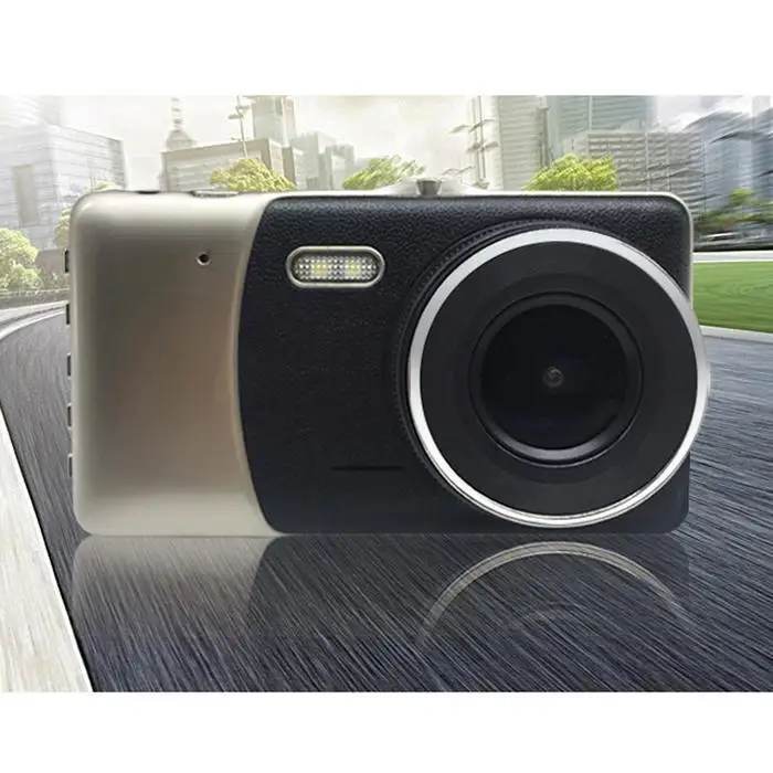

E-ACE Car DVR 4 Inch IPS Screen Auto Camera Dual Lens FHD 1080P Dash Cam Video Recorder Night Vision G-sensor Registrator