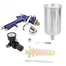 1,4 мм сопло 1000 мл Емкость режим гравитации подачи воздуха Краска HVLP спрей пневматическое ружьё Инструмент Новое высокое качество