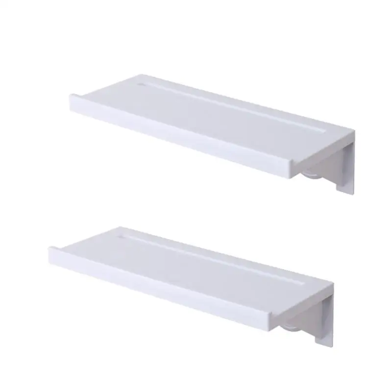 

Suction Rack Multi-functional Creative Portable Plastic Durable Organizer for with Suckers Family Decor Bathroom Home Use