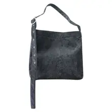 Свежие корейские сумки через плечо женские сумки через плечо сумка регулируемый плечевой ремень женские сумки-мессенджеры(черный