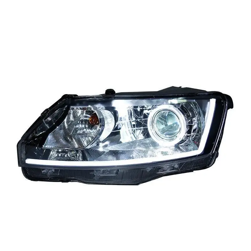 

Assembly Drl Side Turn Signal Running Assessoires Luces Para Auto Led Car Lighting Headlights Front Fog Lights For Skoda Rapid