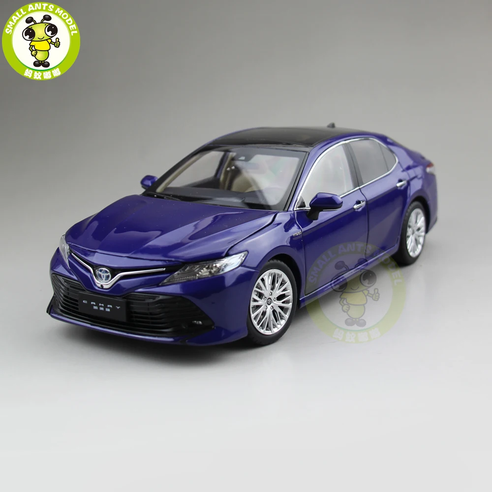 1/18 Camry 2018 8 го поколения Гибридный литой автомобиль модель игрушки для детей